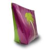 Vegan-friendly pink and green reusable sandwich wrap with palm tree design, eco-friendly food storage solution for sandwiches and snacks.