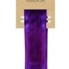 Shimmering purple luxury ribbon, 2 meters long, perfect for gift wrapping, decorations, or event decor, made by Glick Luxury Accessories.