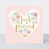 Peony just married card