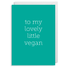Card Lovely Little Vegan