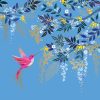 Hummingbird And Foliage Sara Miller Card