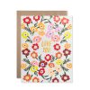 Love you carnations card