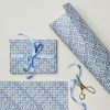 Blue Tile Gift Wrap