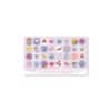 Bright colorful stickers with inspirational and positive messages, rainbows, unicorns, hearts, and unicorns, perfect for kids' reward charts and decorating notebooks, by The Wraperie.