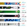 Colorful space-themed and cartoon character pens with vibrant designs, ideal for kids, students, and creative projects. Perfect for gifting or personal collection at The Wraperie.
