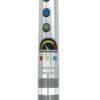Colorful robot-themed pen with buttons and speedometer design for kids and adults.