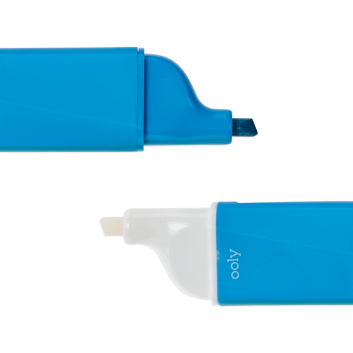 Fast-drying glue markers for craft and DIY projects from The Wraperie, with blue and white pen tips and vibrant colors, ideal for detailed adhesive application.