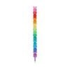 Colorful rainbow gummy bear-themed gel pen, perfect for kids and creative writing, featuring vibrant gummy bear designs on the barrel.