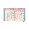 Meticulously designed February 2021 weekly planner page featuring colorful illustrations, handwritten notes, and organized scheduling for a trendy, creative, and functional planner from The Wraperie.