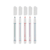 Bright white dry erase markers with colorful ink tips, ideal for home, office, or classroom use on whiteboards and glass surfaces.