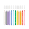 Vibrant set of colored multi-purpose markers with white caps, ideal for arts, crafts, and writing, displayed on a neutral background at The Wraperie.