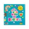 Bright colorful children's notebook with motivational quotes and fun doodles for creative kids. ideal for school or art projects. perfect for inspiring positivity and artistic expression.