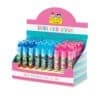 Brightly colored rocket erasers by Rachel Ellen Designs with playful animal and floral patterns, perfect for kids’ stationery collections. Ideal for gift shops or school supplies, featured in a vibrant display.