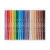 Bright colorful markers set in a white case, showcasing vibrant shades for arts and crafts, school projects, and creative doodling. Perfect for artists, students, and hobbyists.