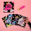 Colorful unicorn-themed velvet coloring pages for kids, featuring vibrant designs for creative fun at The Wraperie. Great for children ages 3-7 to enjoy artistic expression and imagination.