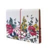 Vibrant floral-patterned gift wrap book from The Wraperie, perfect for wrapping special presents with beautiful designer paper and durable packaging.