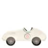 Colorful race car cookie with racing number 5, perfect for sports-themed treats and celebrations.