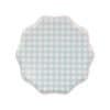 Soft checkered reusable cloth wrap with pink edging, perfect for food storage or sandwiches at The Wraperie. Durable, eco-friendly, and stylish for daily use.