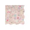 Vibrant floral wrap with pastel colors, butterflies, and elegant design for custom wraps at The Wraperie. Perfect for gift wrapping, special occasions, and creative packaging needs.