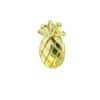 Gold pineapple charm jewelry.