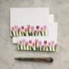 Beautiful tulip greeting cards with colorful floral designs for spring or special occasions. Perfect for personalized notes and celebrations.