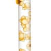 Popcorn-themed retractable gel pen with yellow grip and cap, ideal for writing and stationery lovers at The Wraperie.
