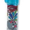 Colorful reusable water bottle featuring fun ocean-themed illustrations, perfect for kids and eco-conscious families, from The Wraperie’s popular product collection.