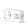 Smiley face cute mini notepad with cheek blush, small note paper for kids, fun stationery, and playful writing accessory.