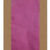 Vibrant pink tissue paper in eco-friendly packaging, perfect for gift wrapping and crafts. High-quality, large sheets to add a bold touch to any gift or decoration.