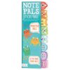 Colorful monster-themed sticky note tabs for organizing and bookmarking pages, featuring fun, adorable monster illustrations in bright colors, perfect for students and teachers.