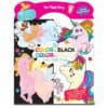 Vibrant coloring book featuring colorful unicorns, unicorn-themed illustrations, and a 2-in-1 tote design, perfect for kids who love magical fantasy and creative art activities.