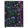 Notebook with floral vine design and