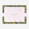 Bright weekly planner with a colorful bee and yellow floral border design, perfect for organizing schedules and tasks.