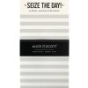 Magnetic memo pad with stripes and black band, branded Alice Scott, designed for stylish note-taking and organization. Perfect for office or home use, featuring a sleek, modern look.