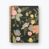 Vibrant floral notebook with gold foil accents, perfect for journaling and note-taking, from The Wraperie.
