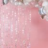 Colorful metallic star and pearl-themed balloon backdrop for birthday or celebration party decor. Perfect for creating an elegant and fun festive atmosphere.