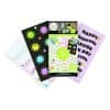 Bright colorful sticker sheets for planners, calendars, and scrapbooking, perfect for enhancing organization and creativity.