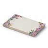 Delicate floral notepad with colorful spring flower design, perfect for notes and journaling.