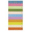 Colorful To-Do List Notepad with pastel stripes and dots, perfect for organizing tasks and staying productive. Bright design featuring multiple colors and cheerful aesthetics for daily planning.