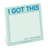 Sticky note with
