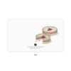 Rich chocolate and raspberry cookie sandwich with a heart-shaped design, perfect for Valentine's Day treats or gift boxes. Handmade, artistic bakery item from The Wraperie.