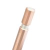 Metallic rose gold makeup stick with white applicator tip, perfect for highlighting or contouring, by The Wraperie.