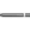 Mini grey pen with metallic finish and 