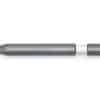 Metallized gray pen with removable cap for personalization or writing, branded with "andhand" on the side.