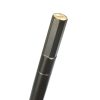Sleek black pen tip with metallic accents, ideal for office or school writing needs.