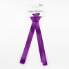 2. Elegant purple satin ribbon for gift wrapping, decoration, or crafts from The Wraperie.