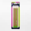 Helix Oxford limited edition green and pink pencils for students, 5-pack, perfect for school supplies and creative writing.