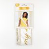 Gold birthday sash with rhinestones for 40th birthday celebration, perfect for women’s party accessories from The Wraperie.
