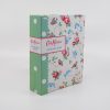 Colorful Cath Kidston notecard book with floral and bird pattern, perfect for journaling and gift giving. Stylish stationery accessory designed for fans of charming vintage-inspired prints.