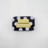 Polka dot jewelry box with yellow 